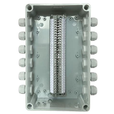 electrical junction box with npt connector block|junction box for enclosure.